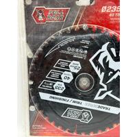 Full Boar 235mm 40 Tooth Saw Blade