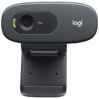 Logitech C270 HD Webcam Black 720p 30 fps Widescreen Video Calling