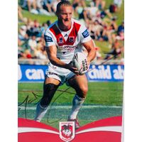 St. George Illawarra Mark Gasnier Star Shot Limited Edition 70/200 (Pre-owned)