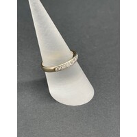 Ladies 9ct Yellow Gold Ring (Pre-Owned)