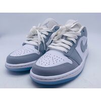 Nike Women's Air Jordan 1 Low Shoe White Wolf Grey DC0774-105 Size 5.5 US