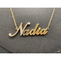 Ladies 18ct Yellow Gold Belcher Link 'NADIA' Necklace