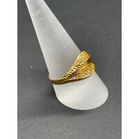 Ladies 21ct Yellow Gold Ring