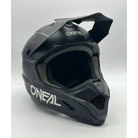 O'Neal Dirt Helmet Size 2XL Solid Black Robust Motorcross Helmet