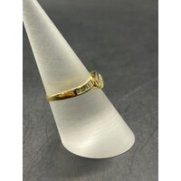 Ladies 18ct Yellow Gold Diamond Enhancer Ring