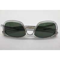 Hugo Boss 1505/S Square Shape Full Rim Grey Green Mens Sunglasses