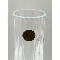 Cristal D'Arques France Beaubourg 20cm Genuine Lead Crystal Flute Vase