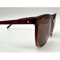 Tommy Hilfiger 54 18 140 TH Sun Rx 47 32263527 Unisex Cherry Red Sunglasses