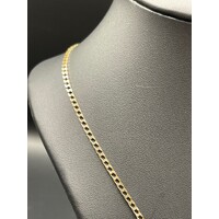 Men's 9ct Yellow Gold Curb Link Necklace