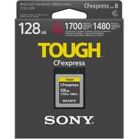 Sony 128GB CFexpress Type B TOUGH Memory Card CEBG128 High Speed Performance