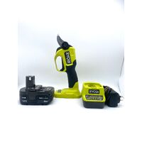 Ryobi ONE+ 18V HP 28mm Brushless Pruning Secateurs R18XSEC20 Battery and Charger