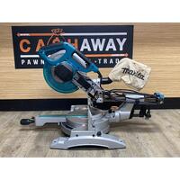 Makita 1430W 255mm Slide Compound Mitre Saw LS1017L Rubberised Soft Grip