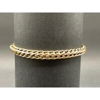 Ladies 9ct Yellow Gold Fancy Link Bracelet