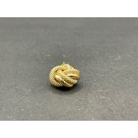 Ladies 18ct Yellow Gold Infinity Knot Pendant