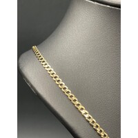 Men's 9ct Yellow Gold Curb Link Necklace