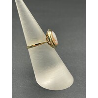 Ladies 9ct Yellow Gold Gemstone Ring