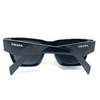 Prada SPR A06 50 21 16K-08Z Wide High Bridge Fit Black Grey Unisex Sunglasses