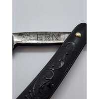 Ern Wald-Solingen Made in Germany Circa 19th Century Antique Straight Razor