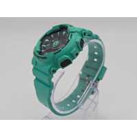 Casio Baby-G BA-111 Analogue Digital Rubber Strap Green Watch WR 10 Bar