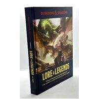 Dungeons and Dragons Lore and Legends Roleplaying and Fantasy Game Book