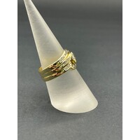 Ladies 18ct Yellow Gold Diamond Ring