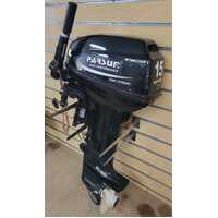 Parsun T15BM 2-Stroke Marine Outboard Engine with Gas Tank and Pump