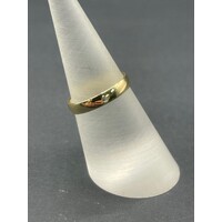 Ladies 18ct Yellow Gold Plain Band Ring