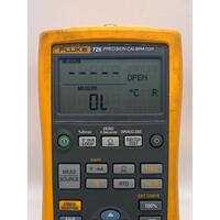 Fluke 726 Precision Multifunction Process Calibrator with Red Black Cable