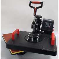 Unbranded Combo Heat Press Machine with Attachments for Versatile Printing Needs