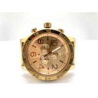 Nixon Simplify The 51-30 Chrono All Rose Gold Men's 300m Stainless Steel Watch