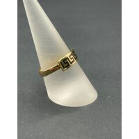 Ladies 22ct Yellow Gold Pattern Design Ring