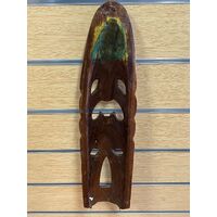 Fijian Ornamental Tribal Mask 63.3cm (Height) x 15.8cm (Length)