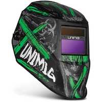 UNIMIG Toxic Professional Automatic Welding Helmet UMTWH True Colour View