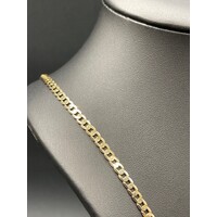 Unisex 9ct Yellow Gold Curb Link Necklace