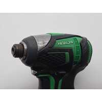 Hitachi WH 18DDL 18V IP65 Cordless Brushless Impact Driver Skin Only