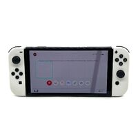 Nintendo Switch OLED Model Handheld Gaming Console White Joy-Con and Accessories