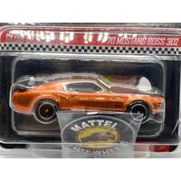 Hot Wheels 70 Mustang Boss 302 Club Exclusive with Hot Wheels RLC 21 Patch