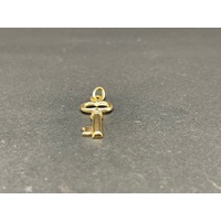 Unisex 9ct Yellow Gold Cross Pendant