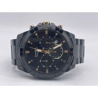 Chisel 5829270 Stainless Steel Mens Chronograph Watch in Black 100m WR