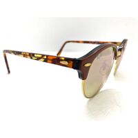 Ray-Ban RB4246 1220/70 51 19 Ladies Sunglasses Clubround Classic in Gloss Brown