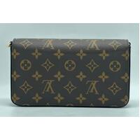 Louis Vuitton Felicie Pochette Monogram Canvas Bag with Removable Chain Strap