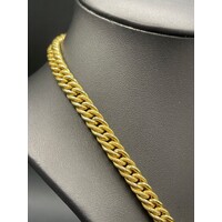 Ladies 18ct Yellow Gold Fancy Link Necklace