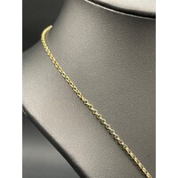 Ladies 18ct Yellow Gold Belcher Link 'Diana' Necklace