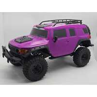 1/10 Brushless Rock Climber 4x4 Off-Road RC Car Purple with Remote and Charger