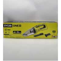 Ryobi 18V ONE+ Cordless Hand Vacuum R18HVC Skin Only 450ml Tank Capacity