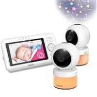 VTech 2 Camera Pan and Tilt Full Colour Video and Audio Monitor BM4700N-2