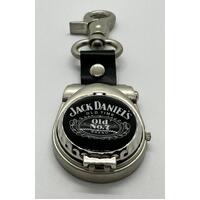 Jack Daniels Old No.7 Antique Old Time Quartz Movement Key Chain Pocket Watch