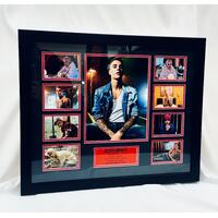 Justin Bieber Limited Edition 5/100 Signed Framed Music Memorabilia