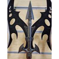 Kit Rae Black Legion Battle Axe 1.1 Scale Replica 89cm Long 420 Stainless Steel