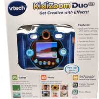 Vtech KidiZoom Duo FX Digital Zoom Camera Blue with Games for Kids